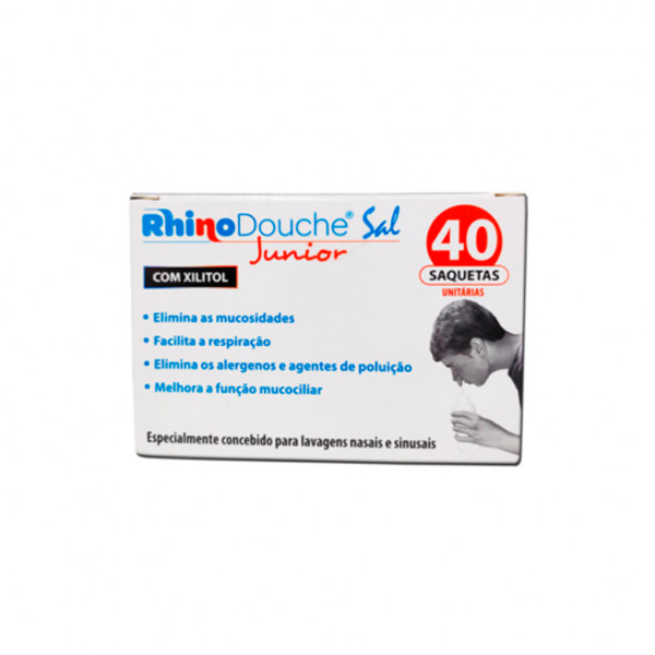 Rhinodouch Sal Júnior Sobres de Lavado Nasal - 2,5g (x40 unidades)