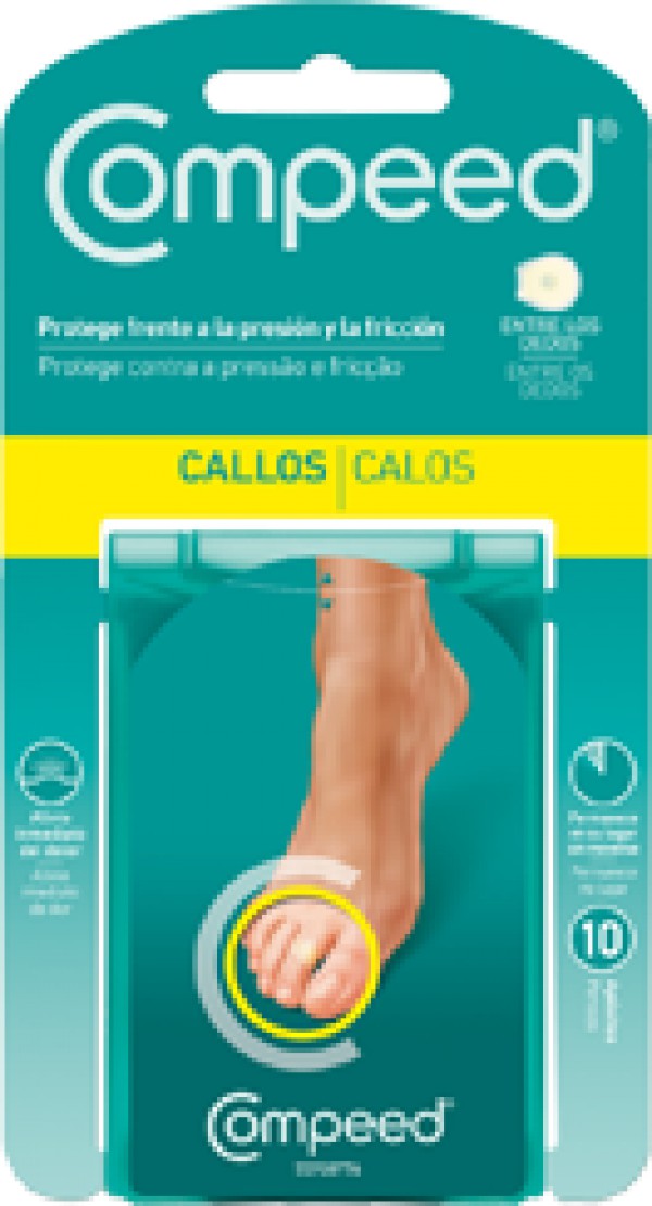 Compeed Apósito Callos Entre Dedos (x10 unidades)