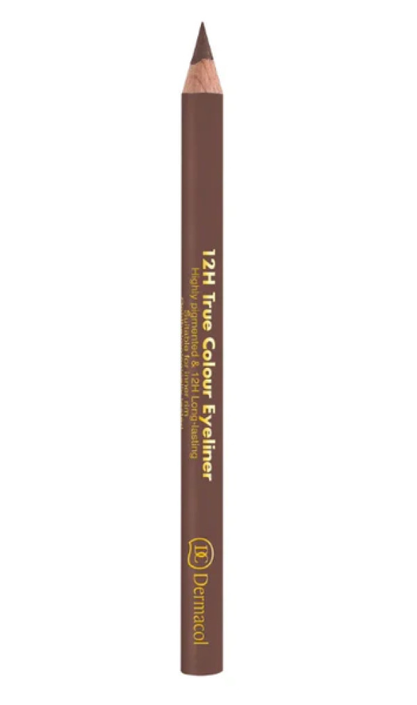 Dermacol 12H True Color Eyeliner_ 04 Castanho Claro