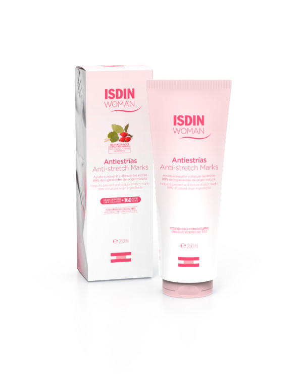 ISDIN Woman Antiestrias 250ML - Creme para a prevenir e atenuar as estrias