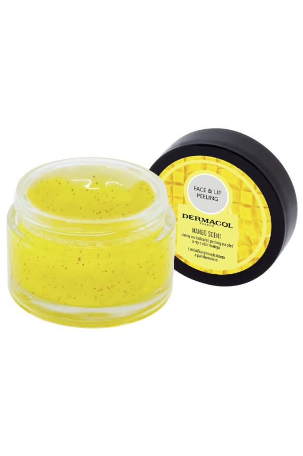 Dermacol Lip Face Manga Peeling" 
"Dermacol Peeling Facial y Labial Manga