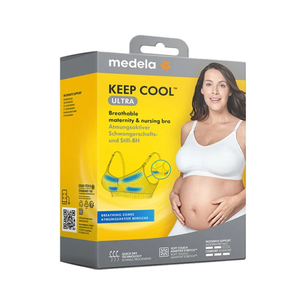 Medela Soutien Keep Cool Ultra_ Branco_Tam. S
