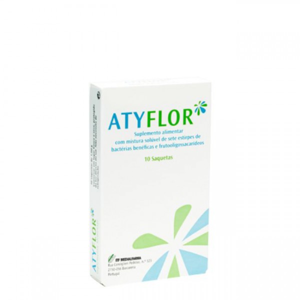 Atyflor pó solução oral (x10 saquetas)