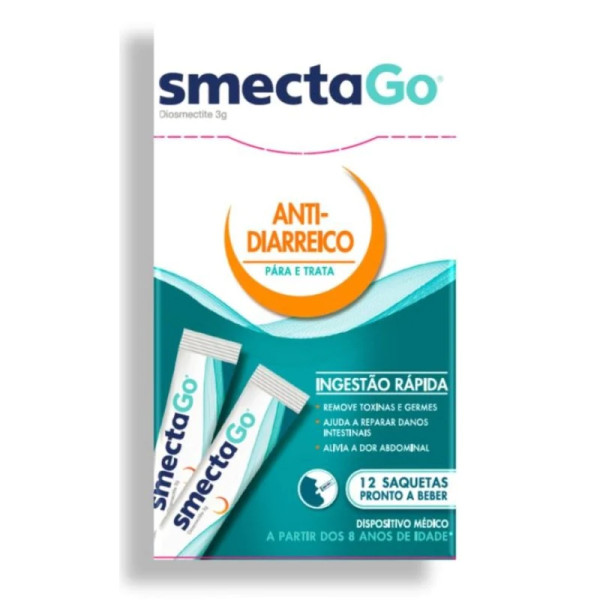 Smectago suspensão Oral (x12 saquetas)