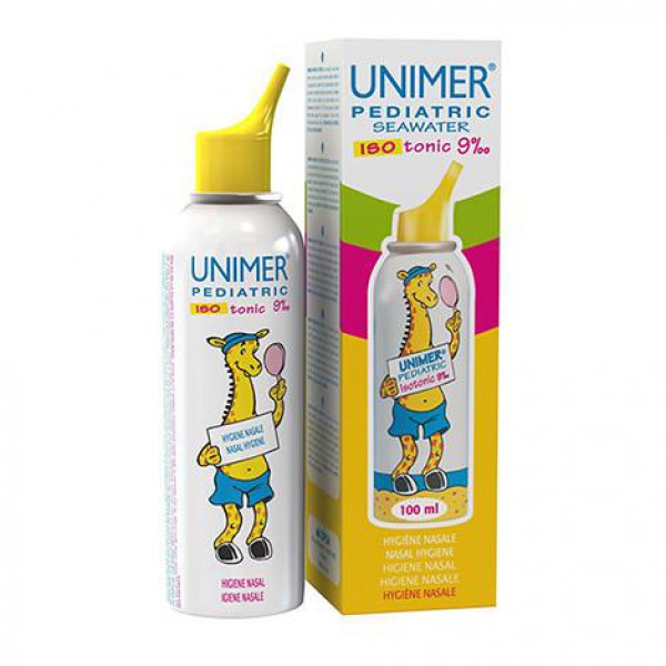 Unimer Pediátrico Isotónico Spray Nasal - 100ml" 
"Unimer Pediátrico Isotónico Spray Nasal - 100ml