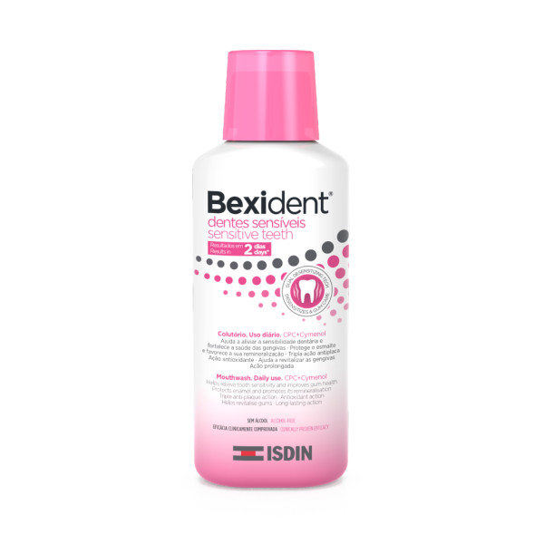 ISDIN Bexident Dientes Sensibles 250ML - Enjuague bucal con CPC para aliviar la sensibilidad dental
