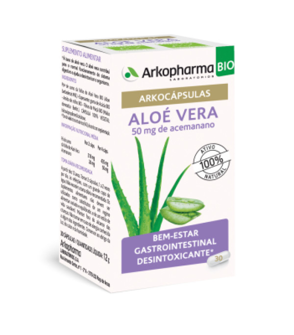 Arkocapsulas Aloe Vera (x30 cápsulas)