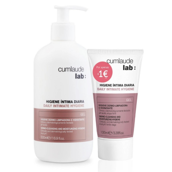 Cumlaude Gel Higiene Intima Diária - 500ml + 100ml