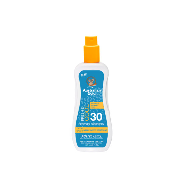 Australian Gold SPF30 Spray Gel Active Chill - 237ml