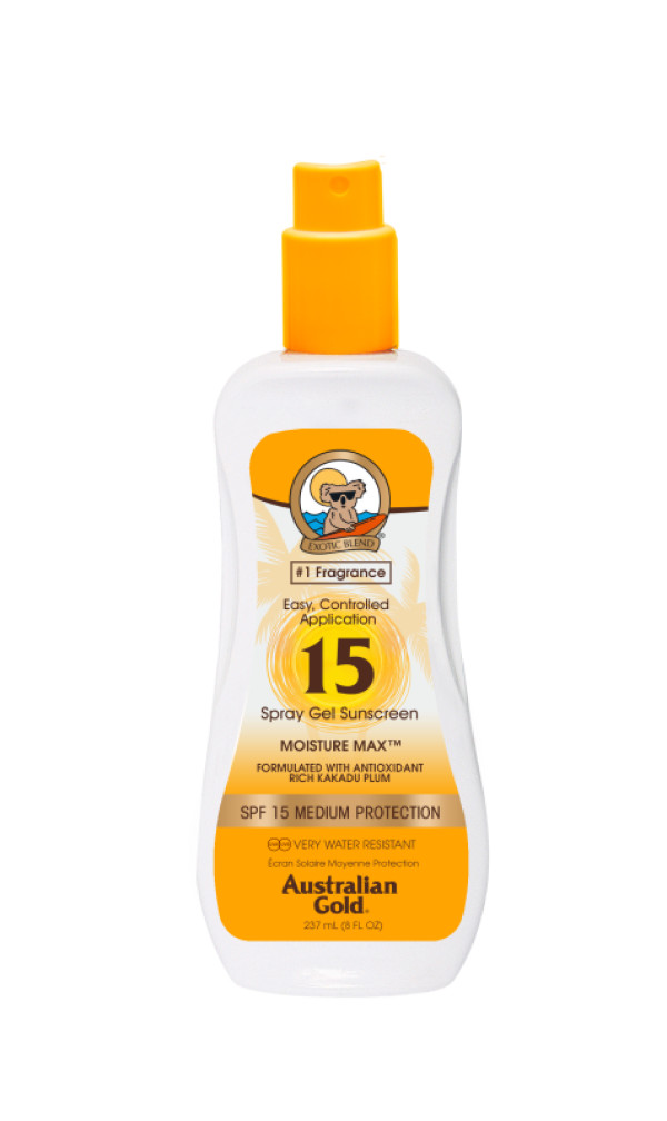 Australian Gold SPF15 Spray Gel - 237ml