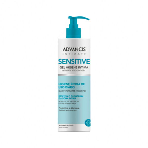 Advancis Intimate Sensitive Gel Higiene Íntima - 400ml" 

"Advancis Intimate Sensitive Gel Higiene Íntima - 400ml