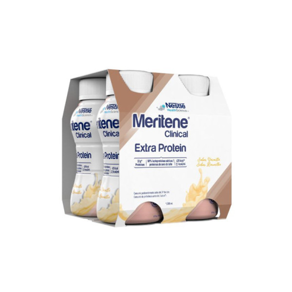 Meritene Clinical Extra Protein_ Baunilha - 200ml (x4 unidades)