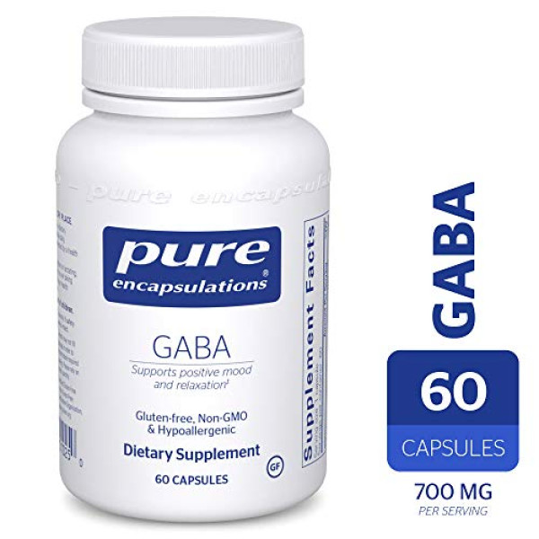 Pure Encapsulations Gaba (x60 cápsulas)