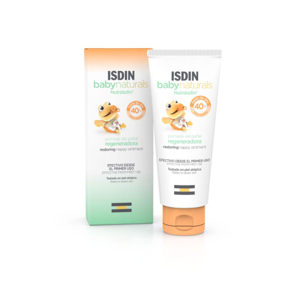 ISDIN BabyNaturals ZN40 Pomada 100ML - Pomada regeneradora para a muda da fralda do bebé