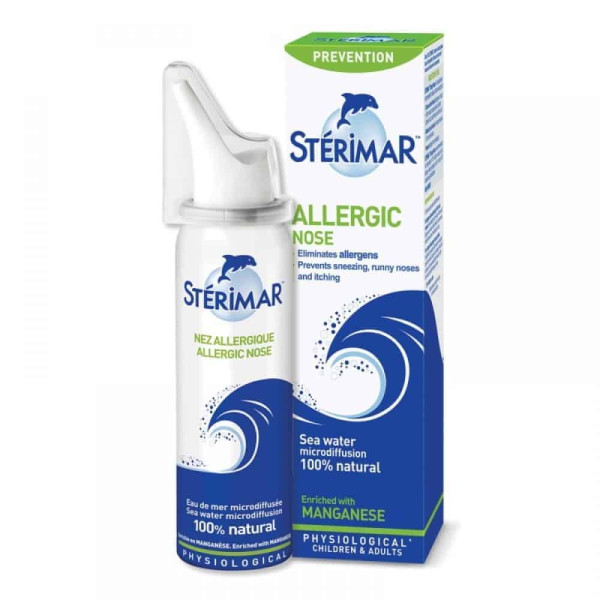 Sterimar Nariz Alergico Agua de Mar Manganeso - 100ml