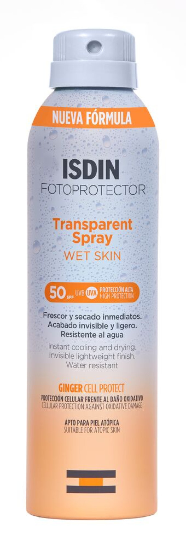 ISDIN Fotoprotector Transparent Spray WET SKIN SPF50 250ML - Protetor solar corporal