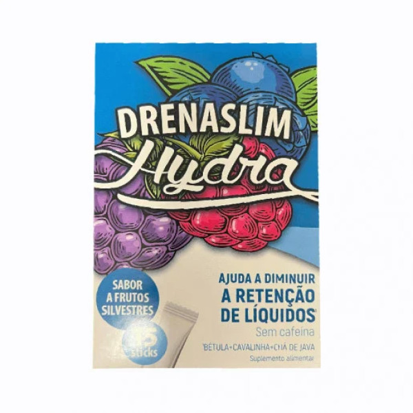 Drenaslim Hydra Frutas del Bosque (x15 sticks)