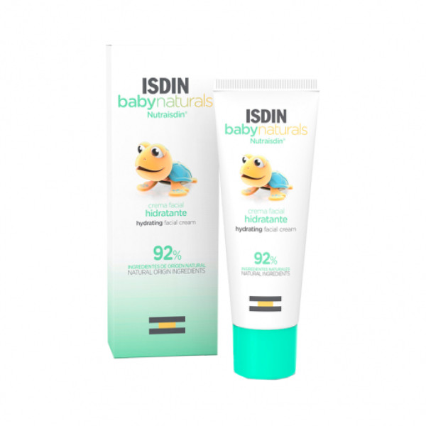 ISDIN BabyNaturals Facial Cream 50ML - Hidratante facial para o bebé