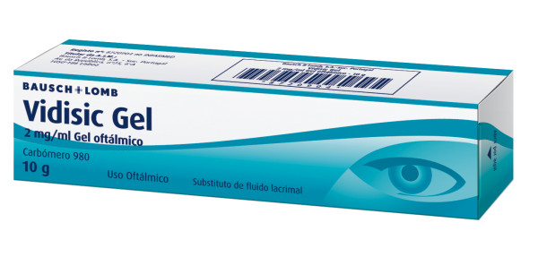 Vidisic Gel 2 mg/g gel oftálmico tubo - 10g
