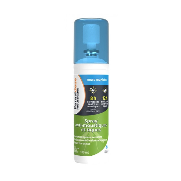 Parasidose Spray Repelente Mosquitos Garrapatas - 100ml
