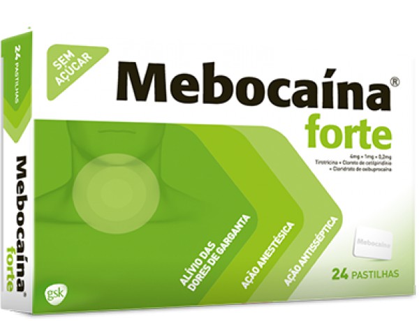Mebocaína Forte (x24 pastilhas)