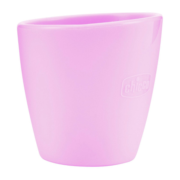 Chicco Mini Copo Silicone_ Rosa_6M+