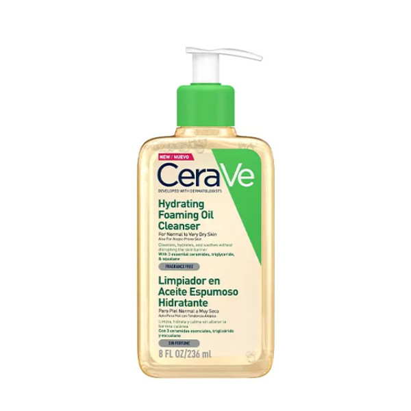 Cerave Óleo-Espuma de Limpeza Hidratante - 236ml