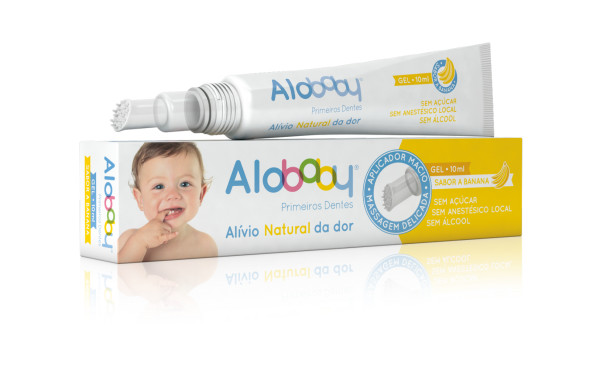 Alobaby Primeros Dientes Gel Banana - 10ml