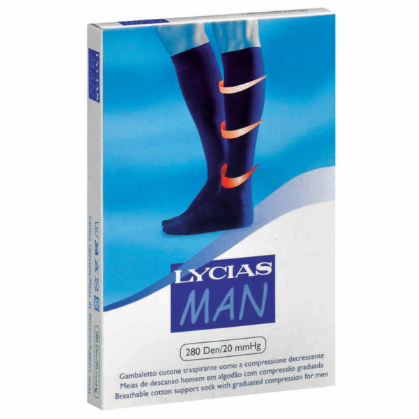 Lycias Man Media_ Talla 1_ Azul
