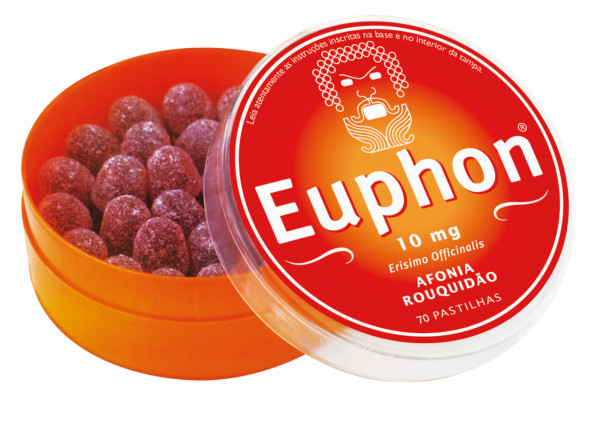 Euphon 10mg (x70 pastilhas)