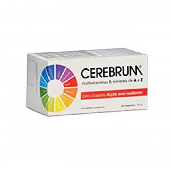 Cerebrum Multivitaminas Minerais A a Z (x30 comprimidos) Pack Duplo