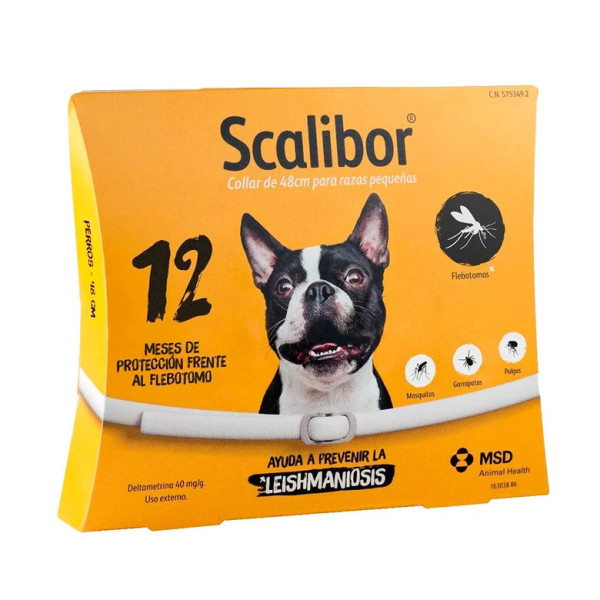 Scalibor Coleira Insectos Cão Médio/Pequeno