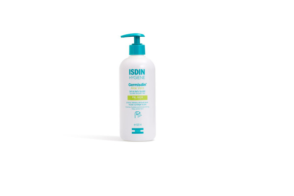 ISDIN Germisdin Aloe Vera 500ML - Gel corporal para higiene corporal e mãos com aloe vera para pele seca