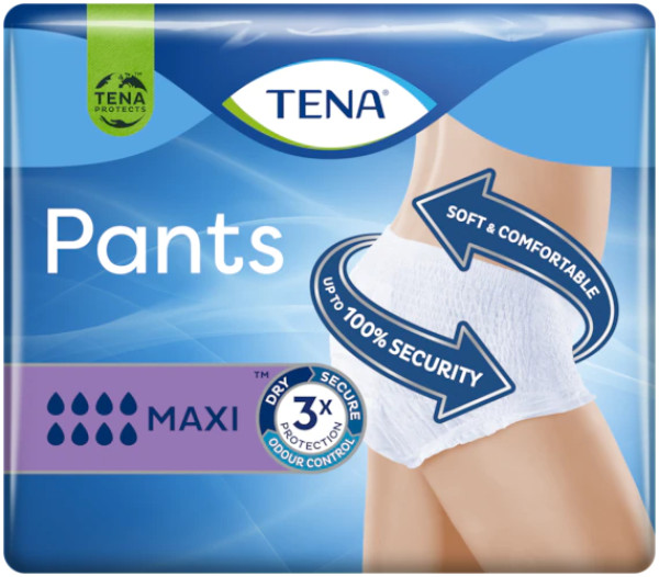Tena Pants Maxi Cueca_Tamanho M (x10 unidades)