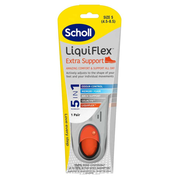 Plantilla Scholl Liquiflex Soporte Extra - Talla S