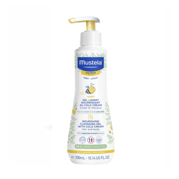 Mustela Bebé Gel Limpiador Cold Cream - 300ml