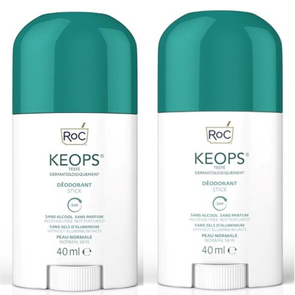 Roc Higiene Deo Keops Stick (x2 unidades) Promoção