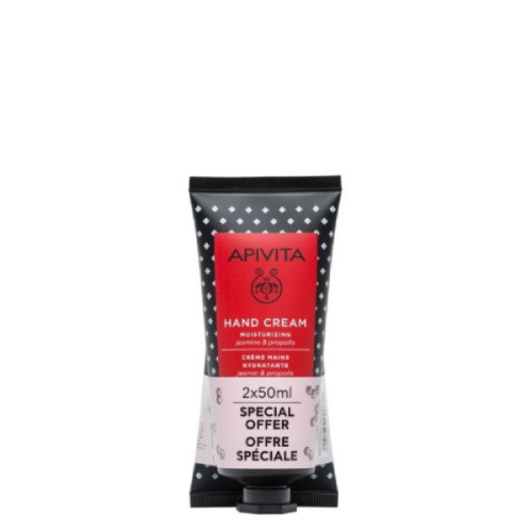 Apivita Creme Mãos Jasmim/Própolis - 50ml (Pack Duplo)