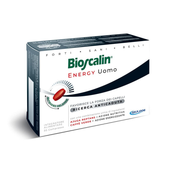 Bioscalin Energy Homem_Força Cabelo (x30 comprimidos)