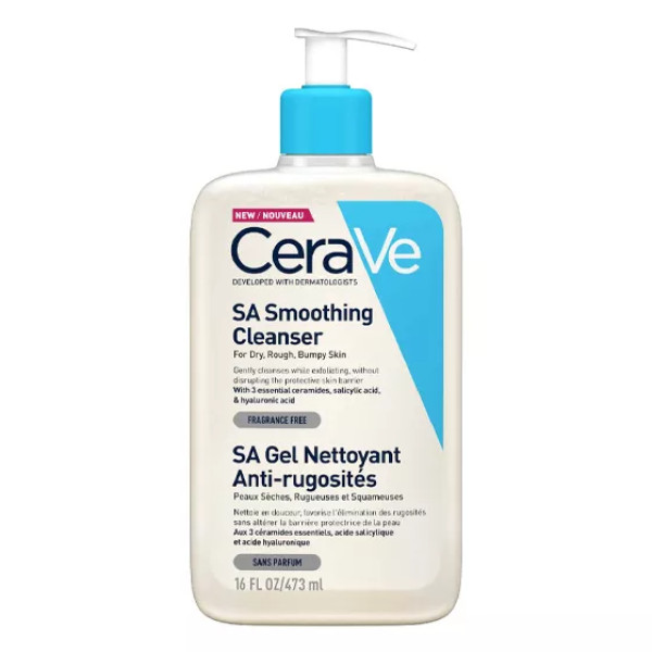 Cerave SA Gel de Limpeza Antirrugosidades - 473ml