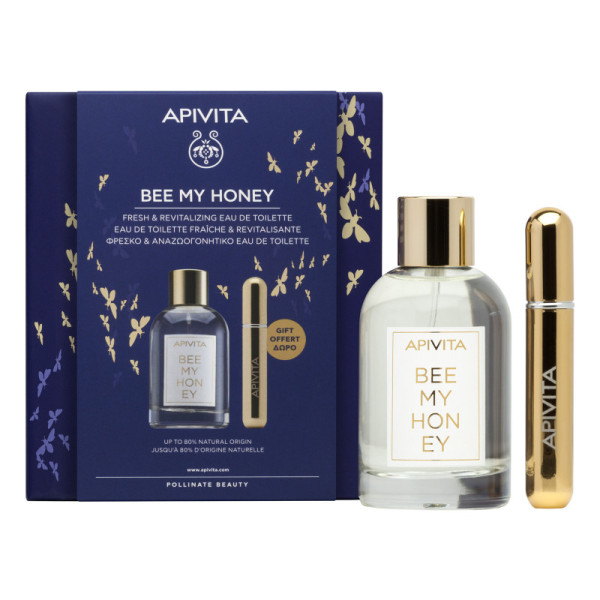 Apivita Bee My Honey Eau Toilette + Embalagem viagem recarregável