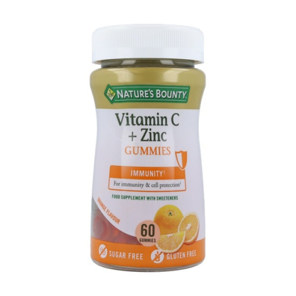 Nature´s Bounty Vitamina C+Zinco (x60 gomas)