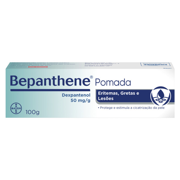 Bepanthene, 50 mg/g pomada - 100g" 
"Bepanthene, 50 mg/g pomada - 100g