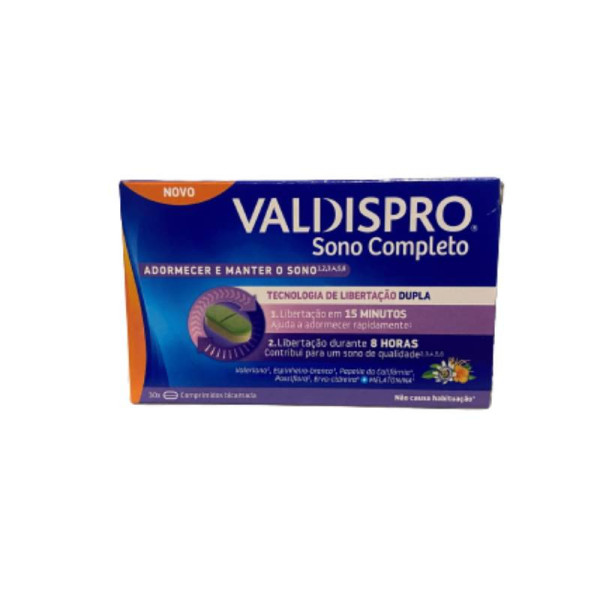 Valdispro Sueño Completo (x30 comprimidos)