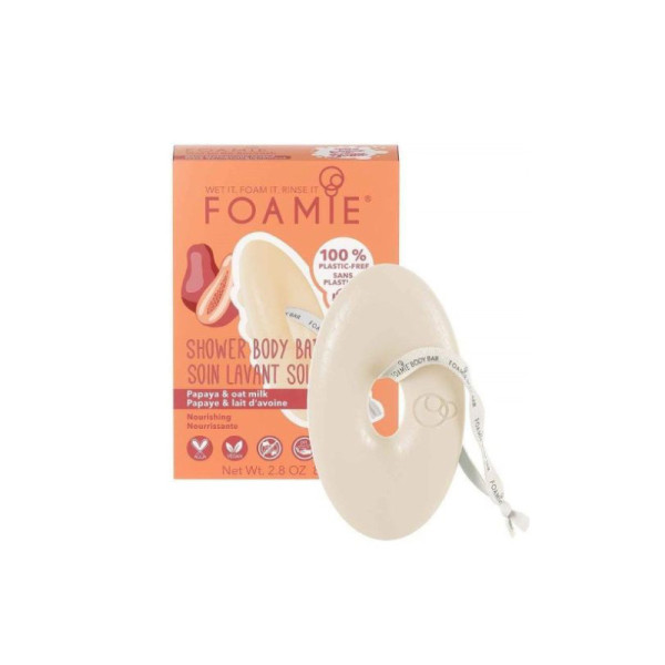 Barra de Cuerpo de Papaya Foamie - 80g