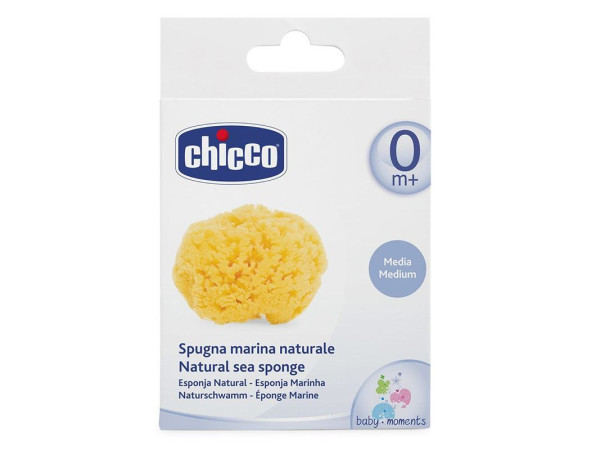 Chicco Esponja Natural"  translates to "Chicco Esponja Natural" in Spanish. The phrase is already in Spanish and does not require translation.