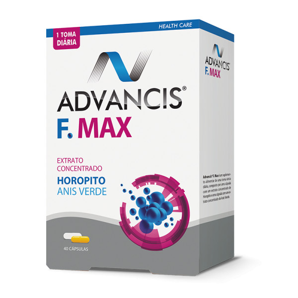 Advancis F. Max (x40 cápsulas)"

"Advancis F. Max (x40 cápsulas)