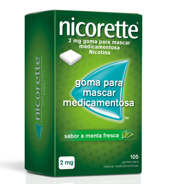 Nicorette_ Menta Fresca - 2mg (x105 gomas)