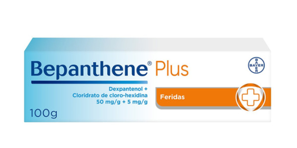 Bepanthene Plus, 50 mg/g + 5 mg/g crema - 100g