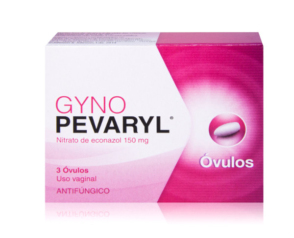 Gyno-Pevaryl, 150 mg (x3 óvulos)"

"Gyno-Pevaryl, 150 mg (x3 óvulos)